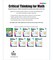 Spectrum Grade 1 Critical Thinking for Math Workbook, Addition and Subtraction Through 100, Place Value, Shapes, Writing and Comparing Numbers, and More Mathematics, Classroom or Homeschool Curriculum
